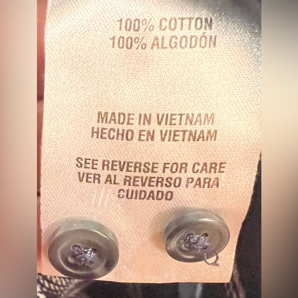 Woolrich size XXL checkered 100% cotton button-down, long sleeve shirt - Picture 10 of 10